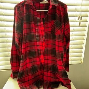 Extra small brand, hippie rolls, red and black black for women